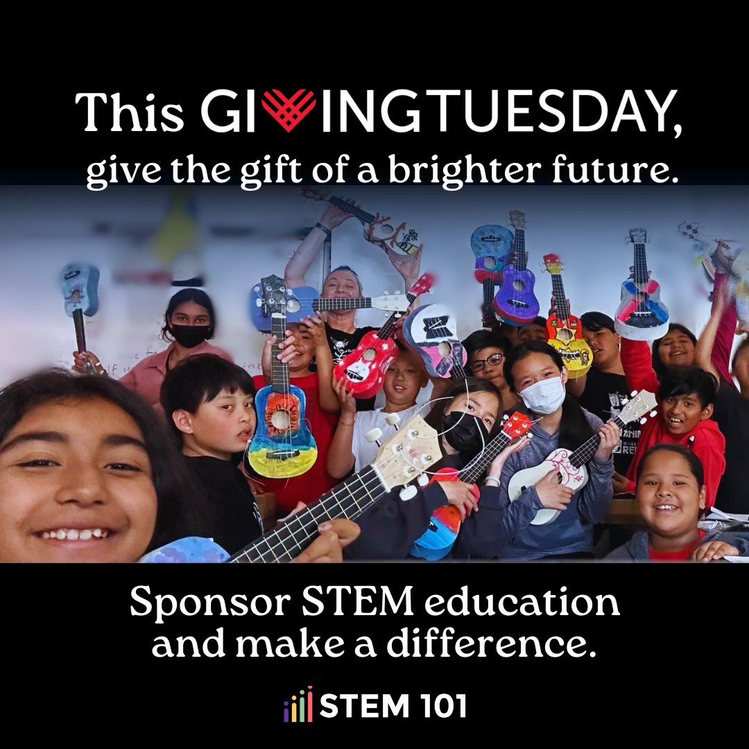 DrAlanG's tweet photo. 🎄✨ Together this Giving Tuesday we can make a lasting impact. Sponsor a student and donate $35 here: https://t.co/sYGn82yNtW Each $35 donation goes to purchase a STEM project for students in underserved communities. https://t.co/1DNedJgsV2 https://t.co/bfHtP1CWNF