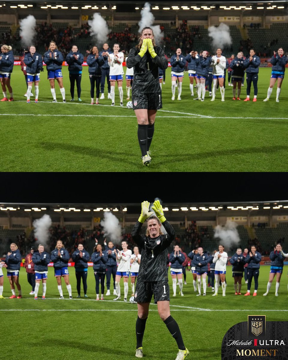 Savoring every last moment.

#USWNT x <a href="/MichelobULTRA/">Michelob ULTRA</a>