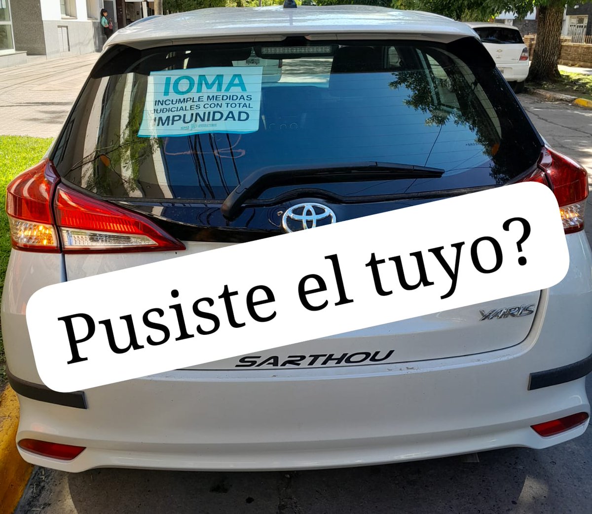 Iomafiliadosmdp's tweet photo. Todos llevamos carteles @iomaafiliados @IOMA_DUELE https://t.co/8UVdQB1eiJ