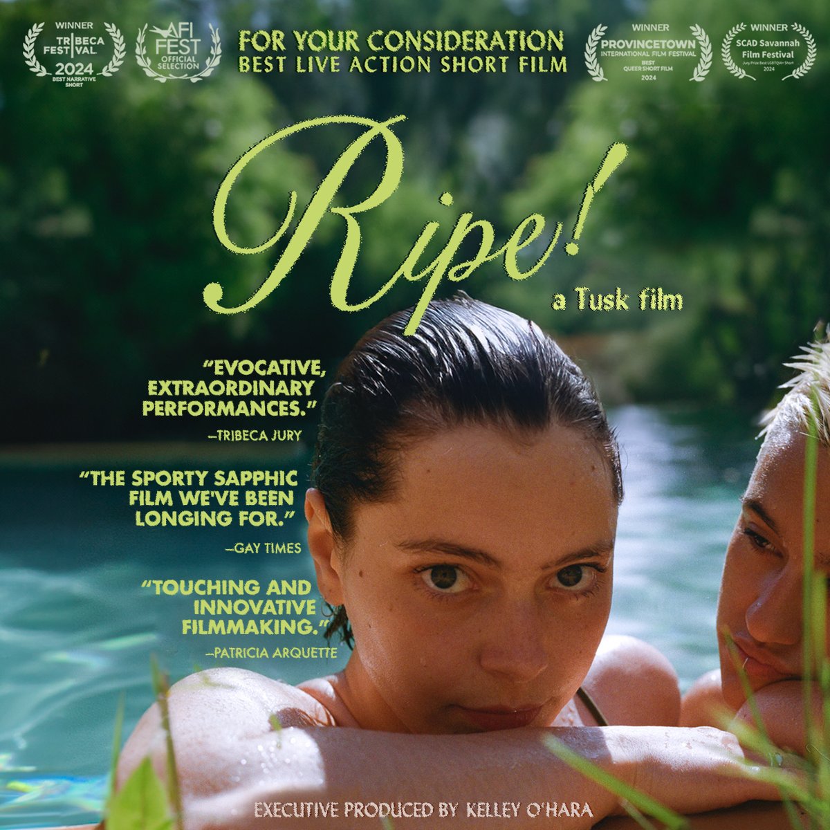 Tribeca's tweet photo. Nothing says "it's complicated" like breaking your crush's arm.

For your consideration...Ripe! https://t.co/GmwU6fNuIl  

@tusk_creative https://t.co/ADQwzYjoqz