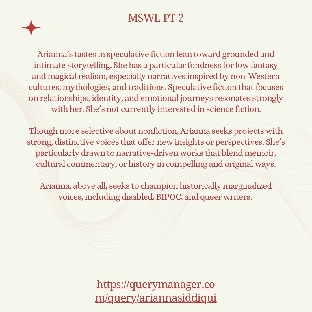 Arianna Siddiqui (open to all queries) tweet media