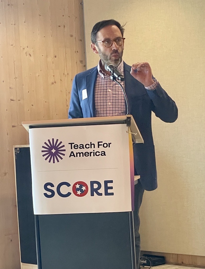 Access to highly effective teachers is essential for student achievement. Today, SCORE was proud to partner with @TeachForAmerica to co-host an engaging presentation and discussion on the educator labor market and how we can work together to ensure all students have access to a