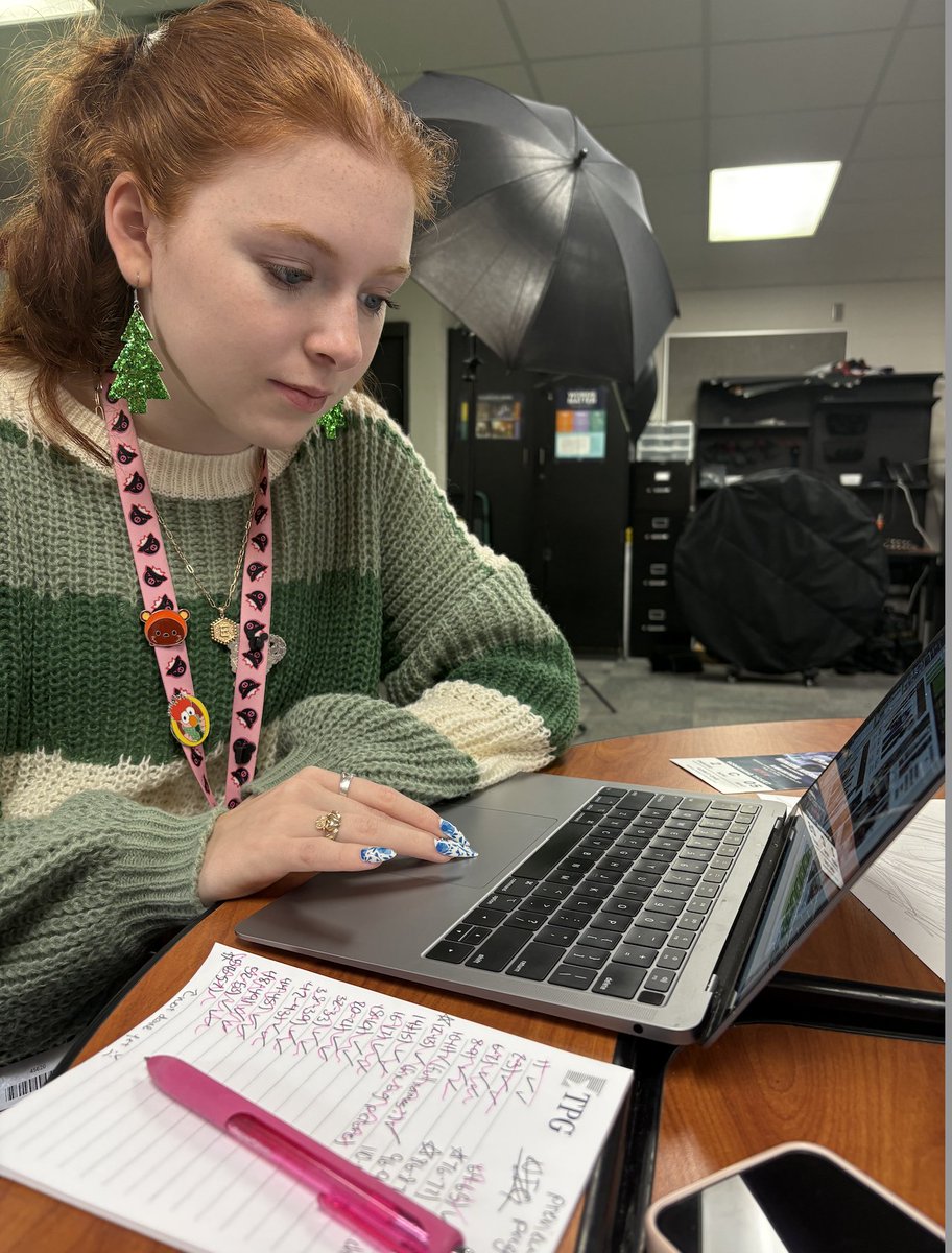🎉 Proud of our Senior Editor! The first major yearbook deadline is posted, and our team is working hard to capture every memory. Oh, how we've grown!