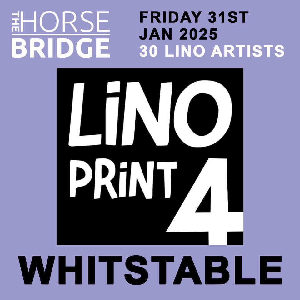 Ieuan Edwards (@ieuanedwards) on Twitter photo I’ll be tagging along with a bunch of print superstars at the fourth edition of the Linoprint show at <a href="/thehorsebridge/">Horsebridge Centre</a> in Whitstable early next year. On until 23rd Feb. I’ll be tagging along with a bunch of print superstars at the fourth edition of the Linoprint show at <a href="/thehorsebridge/">Horsebridge Centre</a> in Whitstable early next year. On until 23rd Feb.