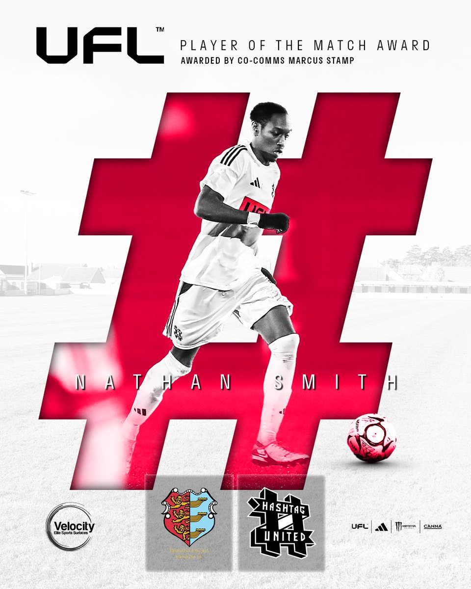 TONIGHT’S @uflgame PLAYER OF THE MATCH AWARD - <a href="/onenathansmith/">N.Smith</a> 🎮

Nathan Smith wins tonight’s award from <a href="/SpencerOwen/">Spencer</a> after another signature ever-consistent performance 👏

📸 | <a href="/lucycopsey_98/">Lucy Copsey</a> 
#UPTHETAGS | #play4football #uflgame #play4thetags | #VelocityCup 🏆