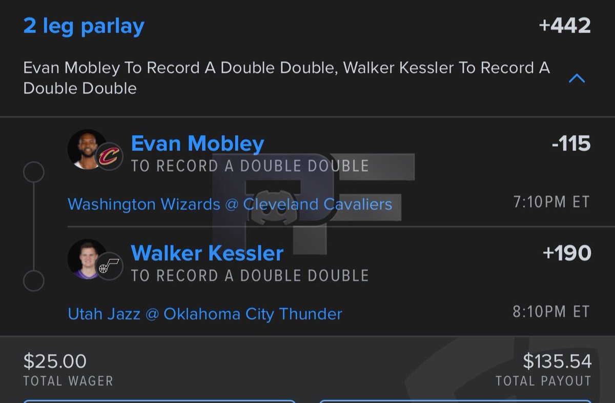 Jimmy_the_Gent6's tweet photo. 🍔🍔 My DD Combo meal using @DimersCom projections

Im going with:

🔹Mobley -115 on FD
🔹Kessler +190 on FD

 ⚠️Link to tail ➡️ https://t.co/pToWC45fgV

🔗 https://t.co/WxXwje566z
Code: PROMONDAY

#GamblingX #Propfellas #Dimers @PropFella https://t.co/aCAzttnvQz