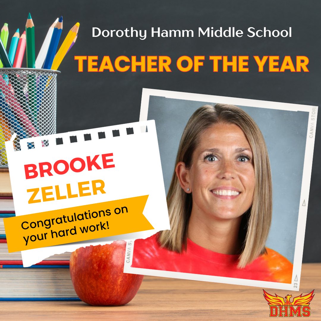 DHMiddleAPS's tweet image. Help us celebrate our AMAZING Educators! Congratulations, Mrs. Zeller and Mr. Reid🎉 #apsisawesome #TOY #EOY