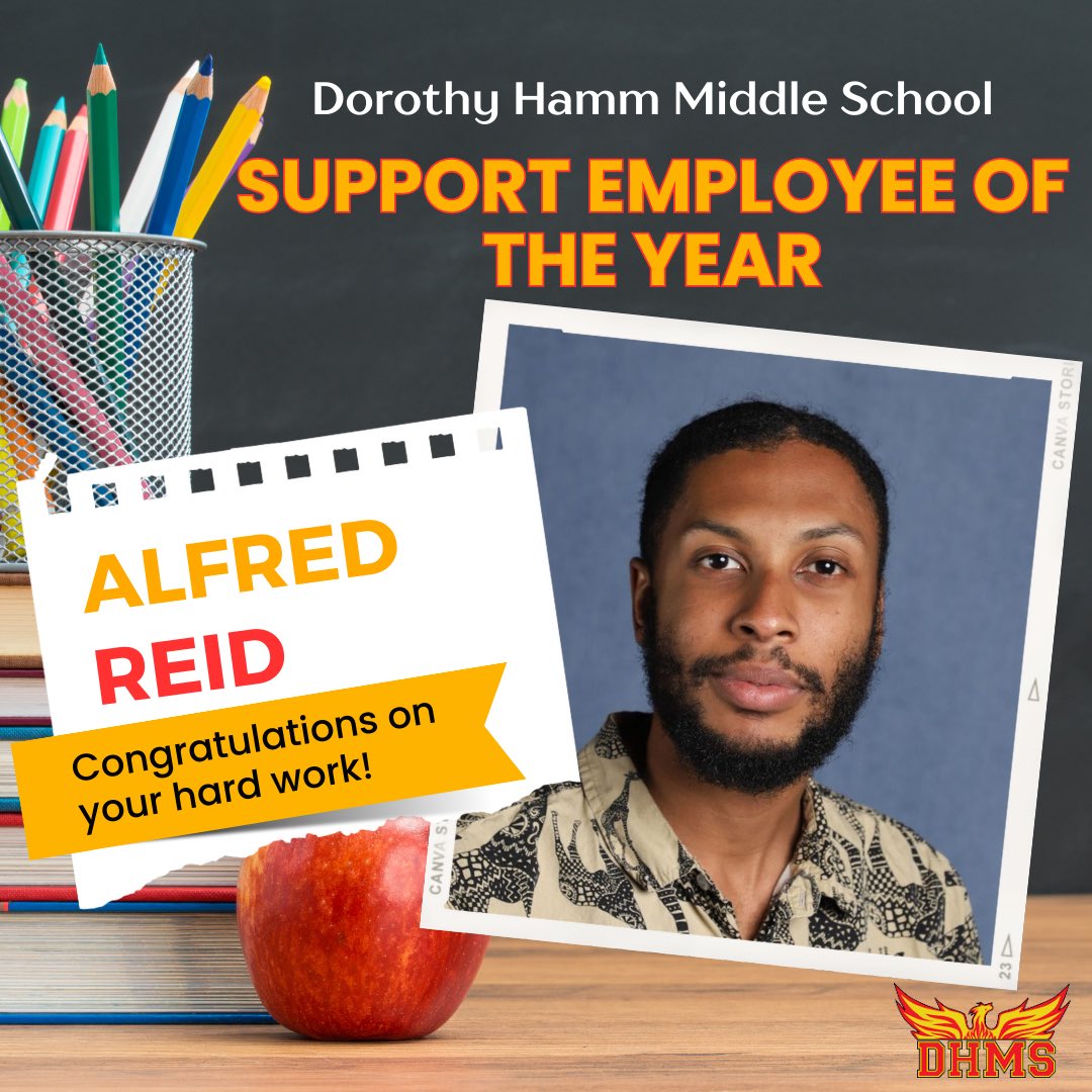 DHMiddleAPS's tweet image. Help us celebrate our AMAZING Educators! Congratulations, Mrs. Zeller and Mr. Reid🎉 #apsisawesome #TOY #EOY