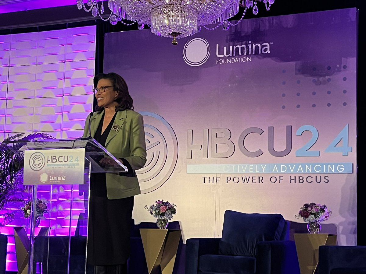 Welcome to Louisiana, <a href="/LuminaFound/">Lumina Foundation</a>!

Commissioner <a href="/KimHunterReed/">Kim Hunter Reed</a> provides welcome remarks at the Lumina HBCU Conference in New Orleans.

This year’s theme is “Collectively Advancing the Power of HBCUs!”

#LaProspers