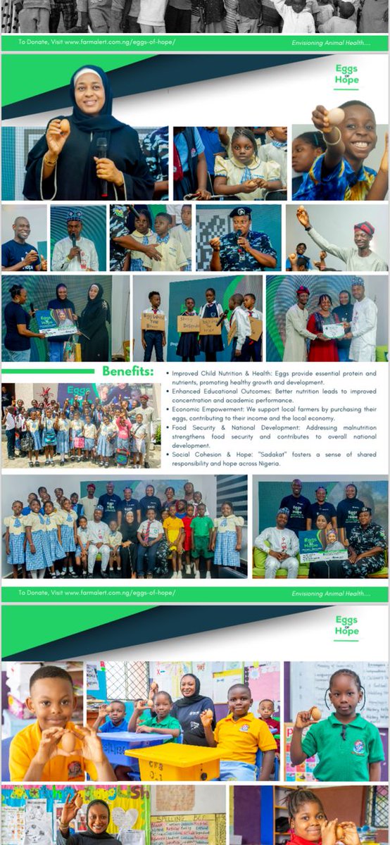 zainab_biu's tweet photo. From Oct to Nov 2024, we were able to donate 1,000 eggs to various schools, IDP camps,nd communities across Northern Nigeria. We're continuing our #EggsOfHope nd actively crowdsourcing eggs to reach our ambitious goal of sourcing 300 million eggs for Nigerian vulnerable children https://t.co/XyV9IKRwFy
