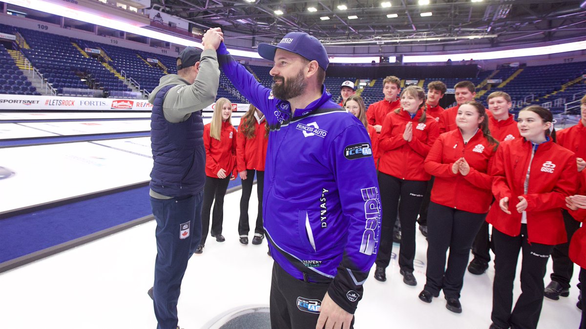 A big thank you to Reid and Geoff for their fantastic support at the Junior Grand Slam of Curling at the KIOTI National! 

Here's to our future curling stars, allowing them to experience world-class arena ice and learn from the pros 🥌. 

Next stop, WFG Masters in Guelph! See you