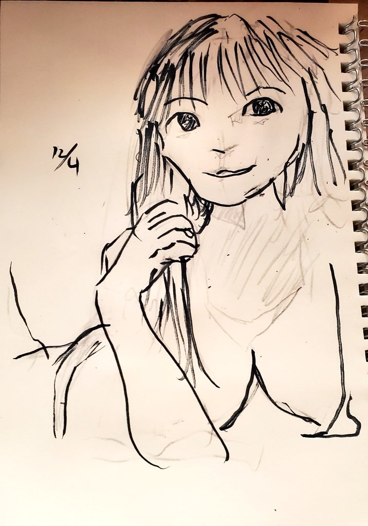 朝トレ

そろそろ筆ペンきれかかってくるな
#人物模写