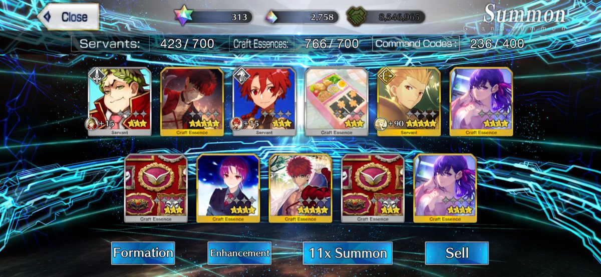 KaiserBlak0's tweet photo. It took seven years, but I finally got him to NP5 #fgo #np5 https://t.co/3ZS9lUtfck