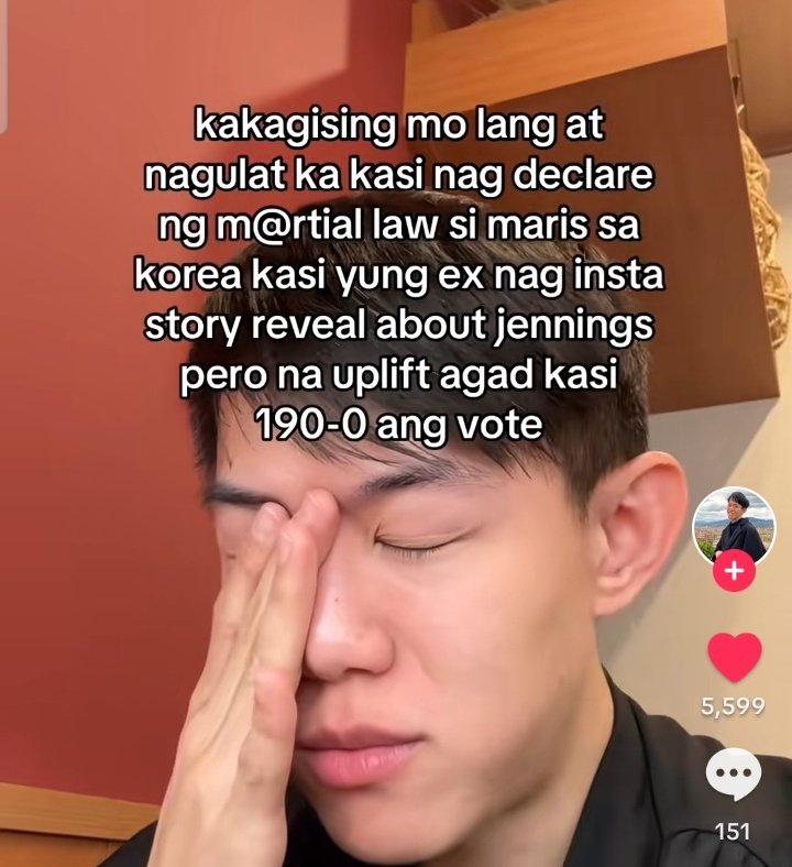 Imagine telling this to your friend na maaga natutulog 😭

#MarisRacal