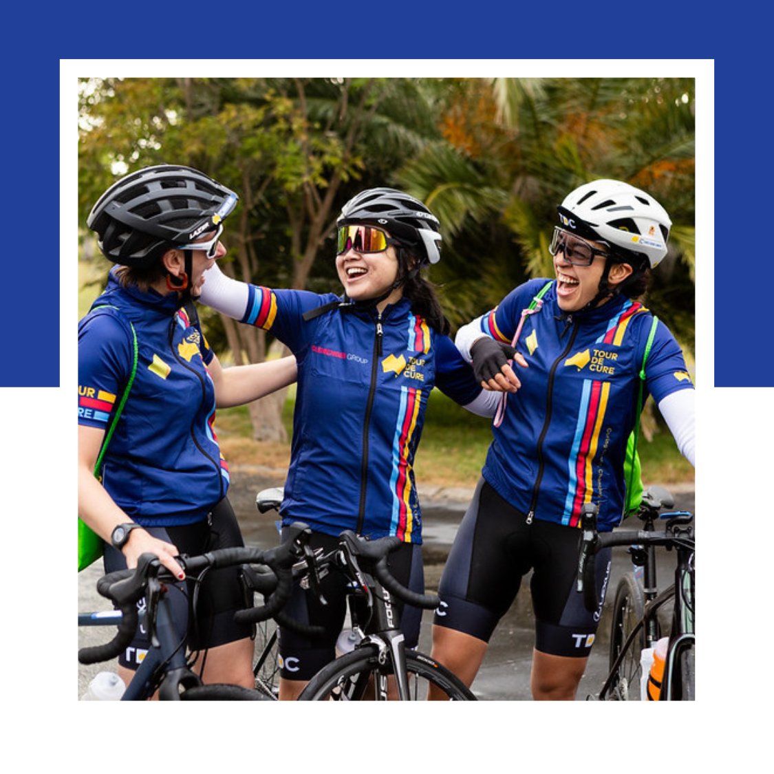 💛 The Heart of the VIC Discovery Tour 2024 💛​

PhD students like Julie Juliani, who joined the ride, embody how deeply our work is intertwined with the lives and stories of the people we aim to impact.

​Let's continue pedalling together toward a future free from cancer. 🔬