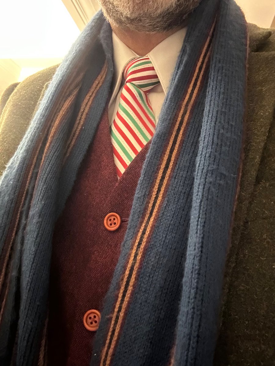 Off to the group’s Christmas party…