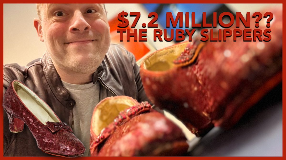 Join Ryan as he visits <a href="/HeritageAuction/">Heritage Auctions</a> and gets hands on (yes, with gloves) with one of the greatest movie props of all time - the Ruby Slippers from The Wizard of Oz. They're up for auction with Heritage, live in Dallas, on December 7, 2024!
youtu.be/39-Hbum7f-Y