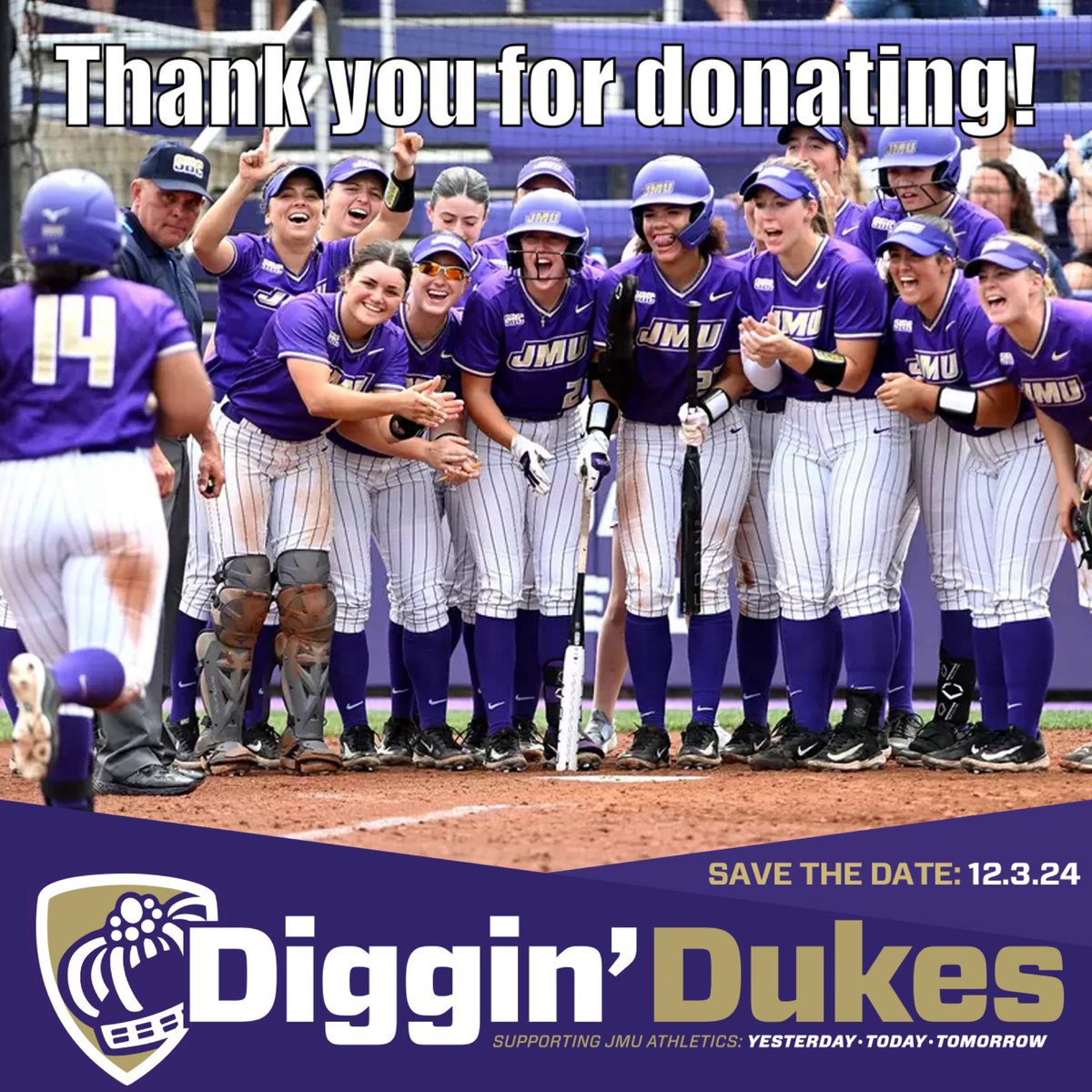 Loren LaPorte (@coach_laporte) on Twitter photo Thank you to all of those who have donated to Diggin’ Dukes today! It means so much to our program and players! We still need 100 more people to unlock the challenge gift!! Go Dukes! Thank you to all of those who have donated to Diggin’ Dukes today! It means so much to our program and players! We still need 100 more people to unlock the challenge gift!! Go Dukes!