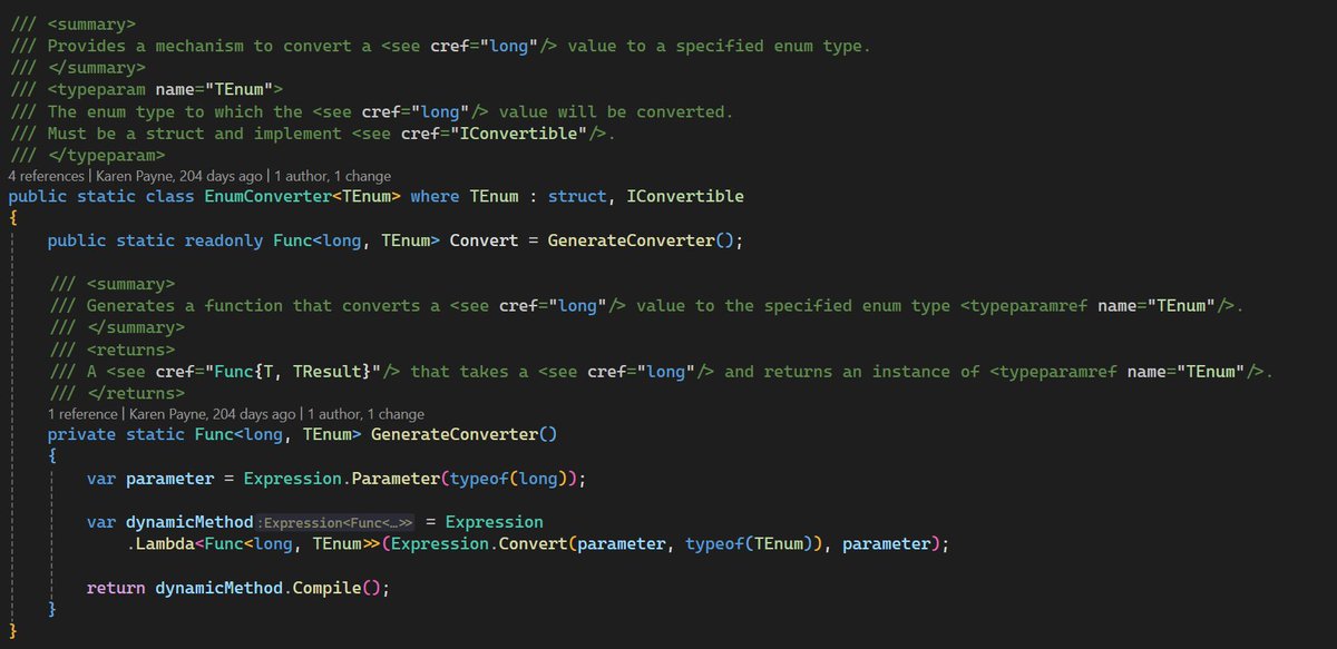 How a developer approaches documenting or not documenting code tells a great deal about them, especially for junior developers or seasoned developers working with junior developers. For instance, a junior developer copies from the web or generates using A.I. the following code or