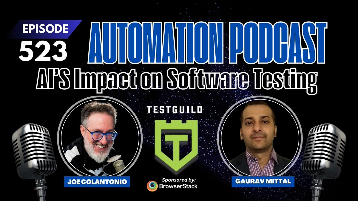 joecolantonio's tweet image. How can #AI save you time and improve #testreliability? @GauravM85 shares insights on using #TensorFlow, Keras, and shift-left testing to enhance #softwaretesting workflows. This episode is packed with actionable advice you can use right away. 👉testguild.com/podcast/automa……