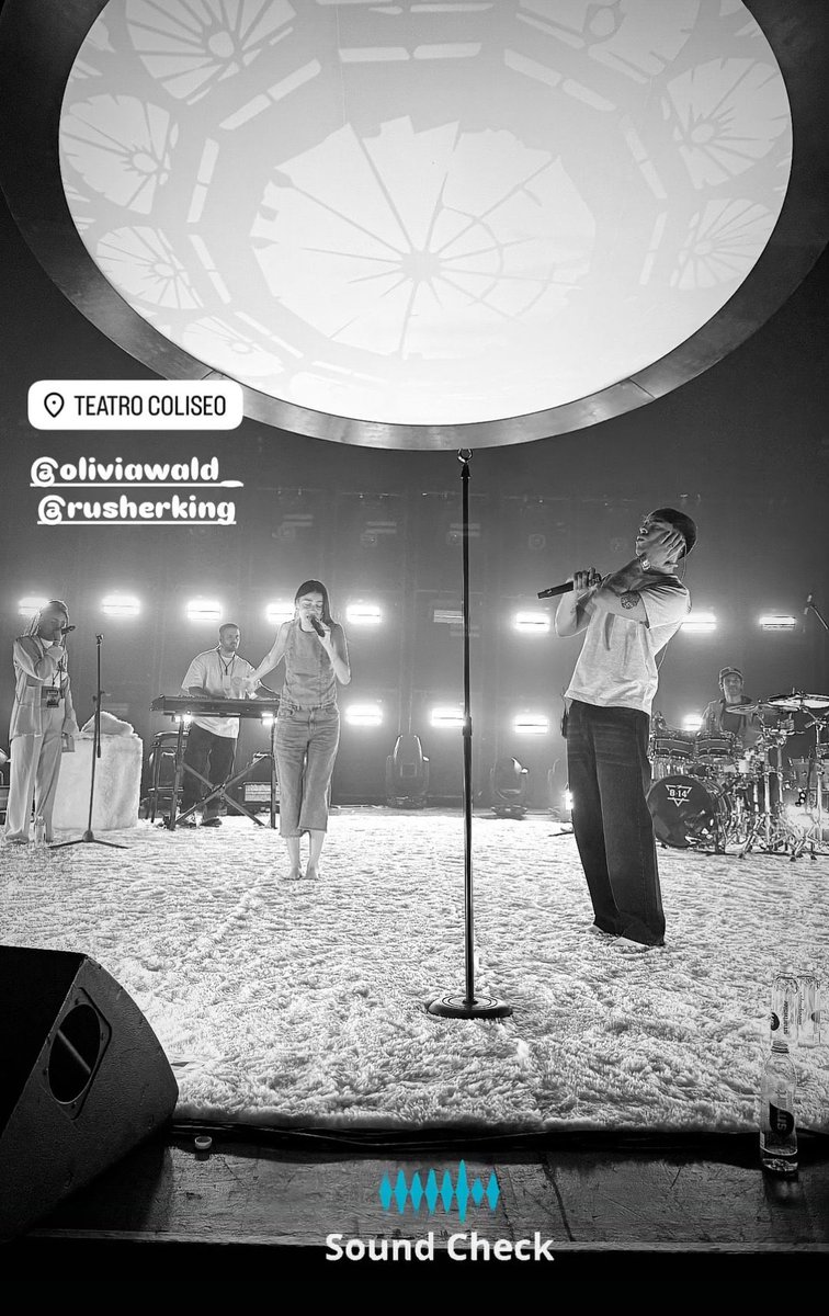 Olivia Wald estará hoy en el Teatro Coliseo junto a Rusherking.