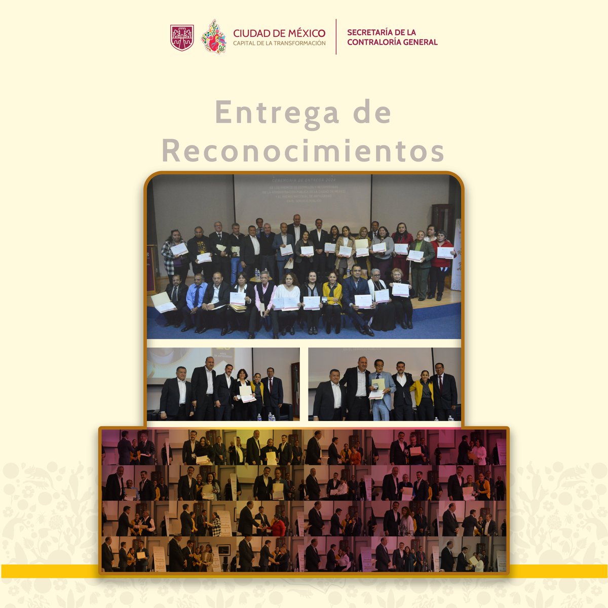 Secretaría de la Contraloría General CDMX (@contraloriacdmx) on Twitter photo Entrega nuestro titular <a href="/JuanJSerranoM/">Juan José Serrano</a> reconocimientos al personal de la Secretaría de la Contraloría General que se ha destacado por su esfuerzo, entrega y compromiso, en su desempeño laboral.
¡Enhorabuena! 👏👏 Entrega nuestro titular <a href="/JuanJSerranoM/">Juan José Serrano</a> reconocimientos al personal de la Secretaría de la Contraloría General que se ha destacado por su esfuerzo, entrega y compromiso, en su desempeño laboral.
¡Enhorabuena! 👏👏