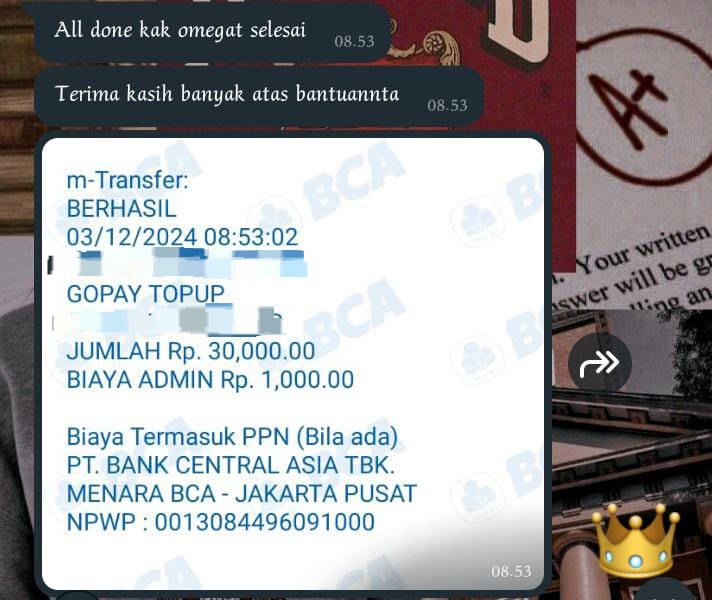 /touched
yang butuh bantuan buat kti dan tuga spptnya juga bisa. just knock my roomchat, dear wa.me/6285335327737
#zoanuang