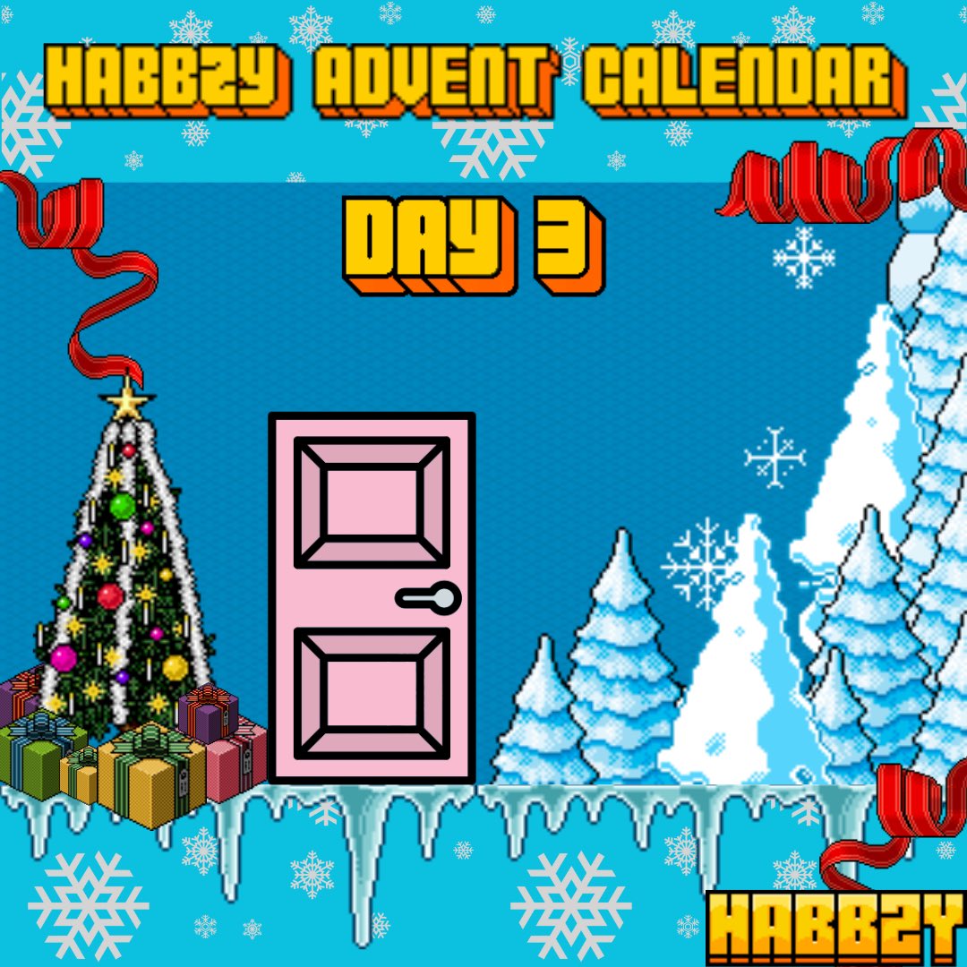 CarterHabbo's tweet photo. It's time for the 3rd day of @habbzyhub's Advent Calendar!

Every day leading up to Christmas, I will be hosting one giveaway for a mystery rare/FF. To enter, all you have to do is the following:

1) Follow @CarterHabbo
2) Follow @habbzyhub
3) Retweet this post

Good luck! https://t.co/x1xPdEG1O4