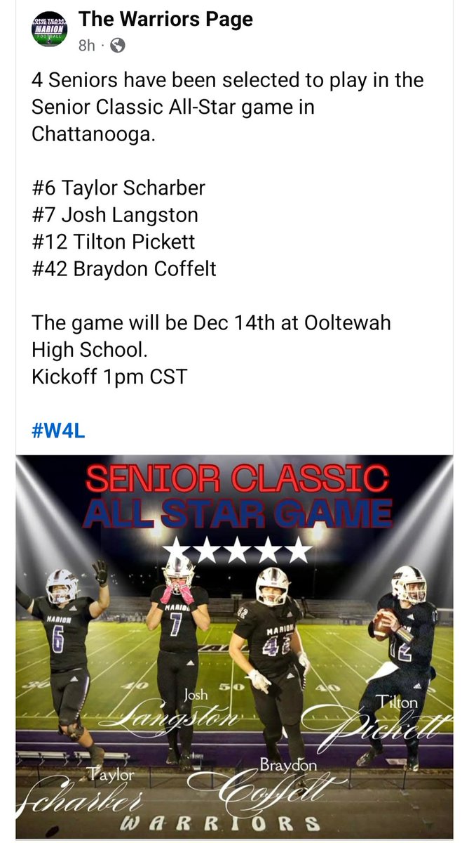 Congratulations to our young men!!