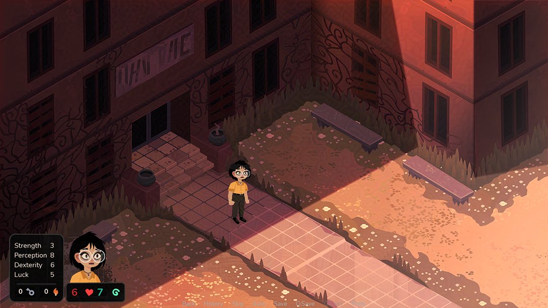 CasadoDelphin's tweet image. This November, I made WHERE DOGS TASTE LIKE FLOWERS for the #githubgameoff jam.
It’s a short spooky adventure game about uncovering the secrets of a ghost town, at your own risks...
#gamejam #indiedev