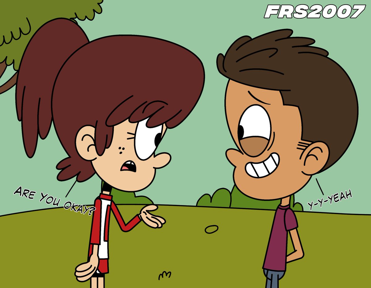 Lynn &amp; Jacob (My OC) ❤️🤎

Maybe he is some nervous now :3

Draw by <a href="/felipe210707/">Frs2007 🇧🇷</a> 💙 
Pd: Follow him, he is a good Artist 🎨👏🏼

Thank you for draw this two ✨🫶🏽