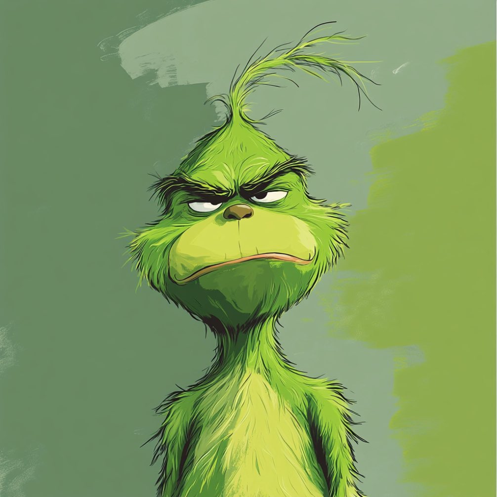 BIgxSol7's tweet photo. @GSEGDirtyMoney 😮‍💨😮‍💨 who doesn’t like the grinch 😂😂 https://t.co/wSxuO4QiQc