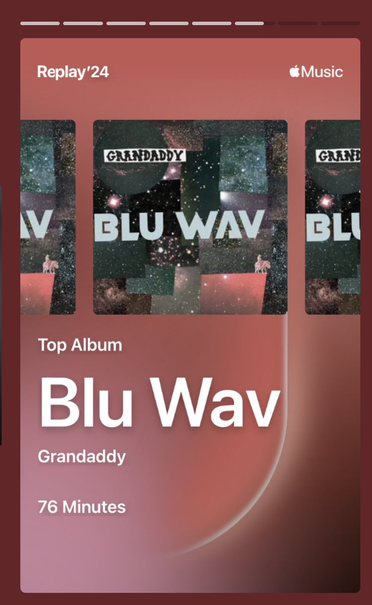 brian_hagen's tweet image. My end of year Apple Music replay is not surprising, except I should be top 10. @jasonlytle @Grandaddy
