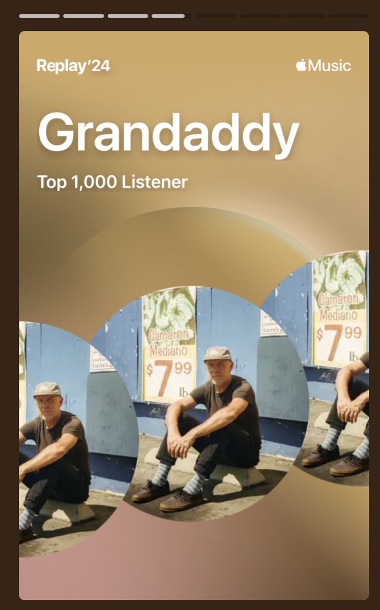 brian_hagen's tweet image. My end of year Apple Music replay is not surprising, except I should be top 10. @jasonlytle @Grandaddy