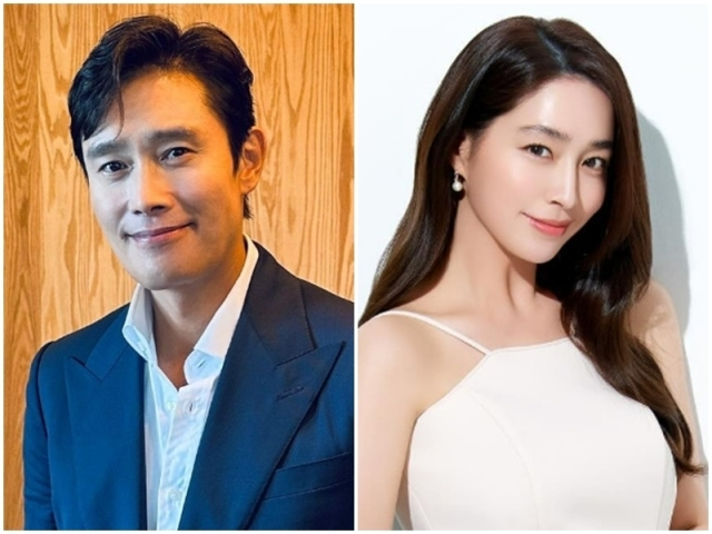 KDramaHandle's tweet photo. #LeeByungHun showed his support for his wife, #LeeMinJung, by sending a snack truck to the set of her drama #YesLetsGetADivorce.
Broadcast in the first half of 2025. #KimJiSeok #KiEunSe #WangBitNa #LeeJinYi https://t.co/U4VMGZOJqr