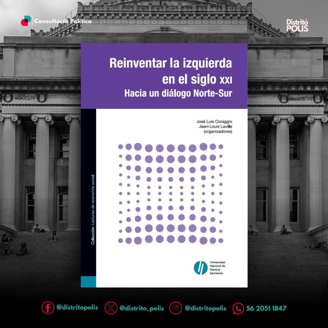 #DP | #Recomendaciones

📖📚📕📗📘📙📔

Reinventar la izquierda en el siglo XXl
Hacia un diálogo Norte-Sur
Autor: José Luis Coraggio
Jean-Louis Laville

Te traemos esta compilación de participaciones y opiniones para comprender la visión de la Izquierda internacional
