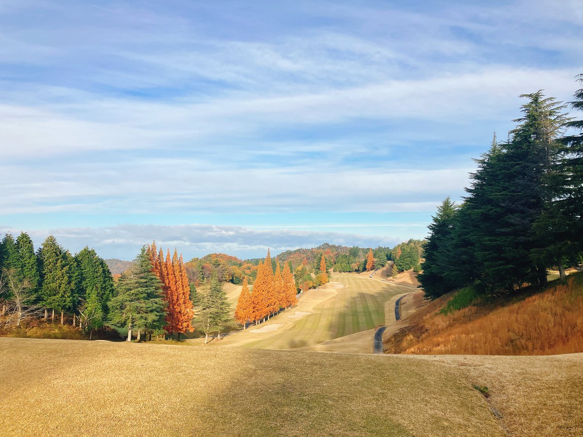 久しぶりのゴルフ⛳️🏌️‍♂️快晴で気持ちがいい！