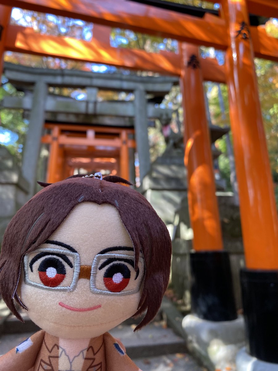 kogitune_art's tweet photo. 昨日友人と稲荷大社行ってきた写真
全身筋肉痛で仕事だぁ…… https://t.co/n8lomga6wU