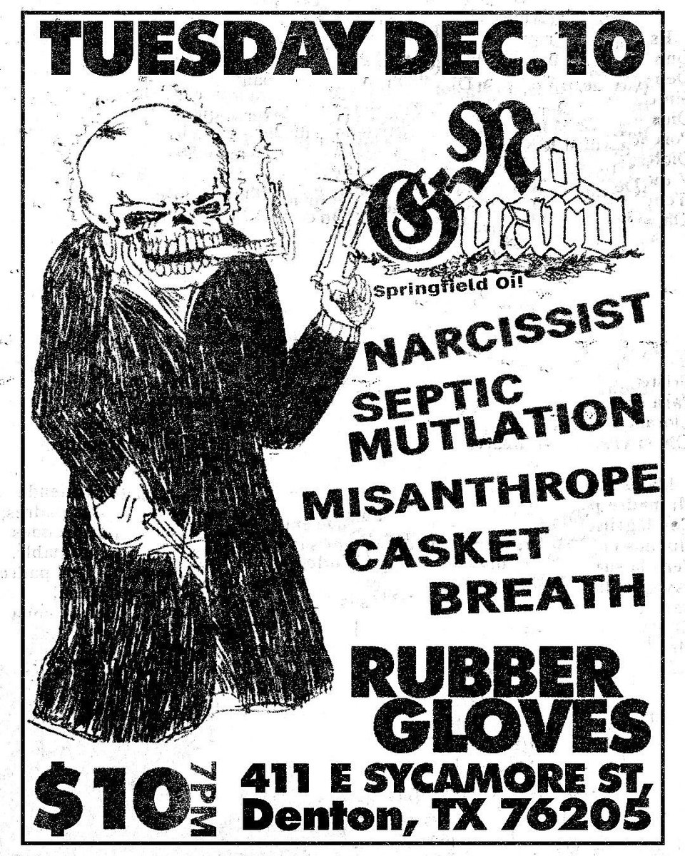 This is next week something for everyone 
Hc punk 
Slam 
Metalcore 
Death metal