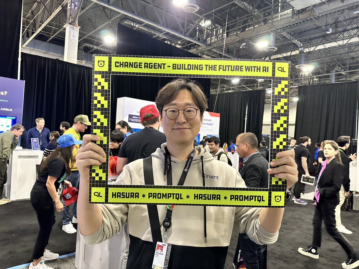 이번에도 하수라 부스 방문 ㅎㅎ 하수라 조아 HasuraHQ