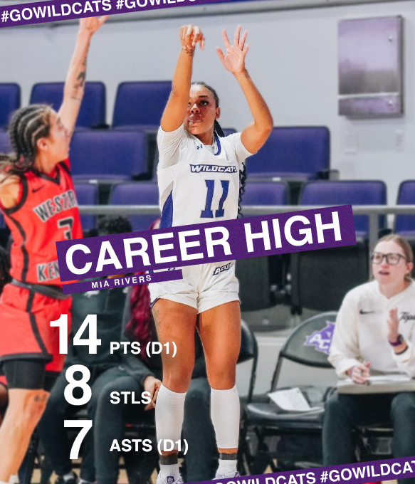 Mia Rivers had a NIGHT vs FIU

🏀 Career high in points and assists (DI era)

🏀 Career high in steals