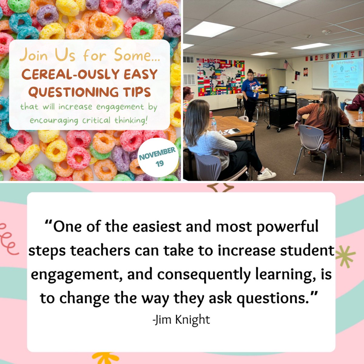 Super late post but… The Breakfast Club: Episode 4 brought some GREAT conversation &amp; reflection pieces for both teachers and ICs!! Looking forward to wrapping up Season 1 next Tuesday!! <a href="/WMJHJaguars/">West Memorial JH</a> <a href="/RaftiesScholars/">Maureen Raftie, M.Ed</a>