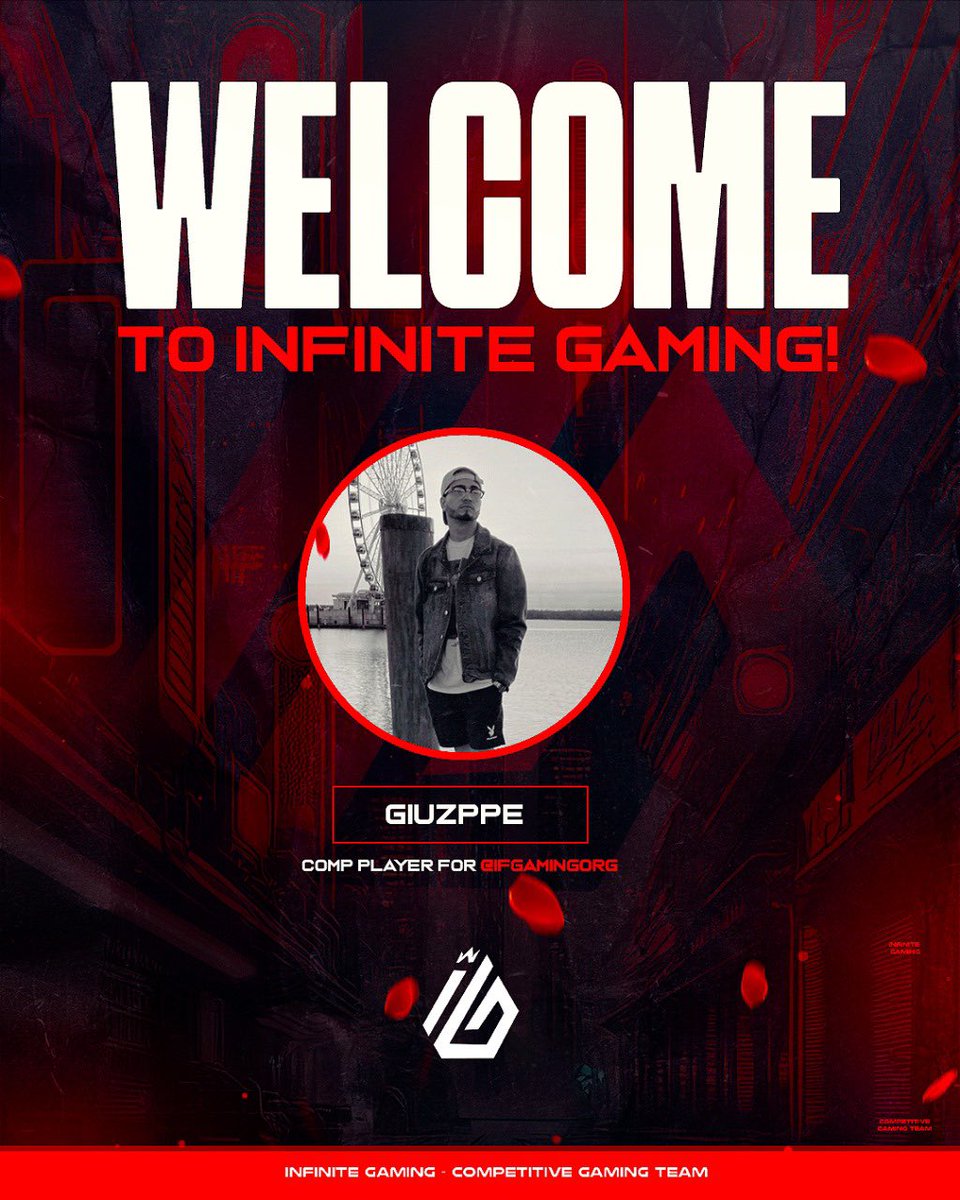 🔥 Big News! 🔥
We’re thrilled to welcome <a href="/Giuzppe/">Giuzppe</a> to Infinite Gaming as our newest competitive Warzone player! His skills and dedication will bring an incredible edge to our Call of Duty roster.

Stay tuned for plays and big wins!Welcome to the squad, Giuzppe!
#InfiniteGaming