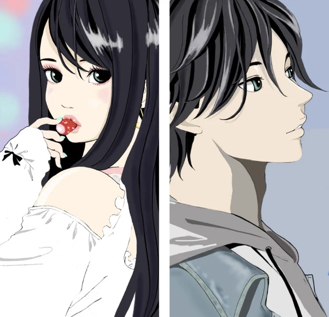 misa    ao#イラスト#創作イラスト#一次創作 