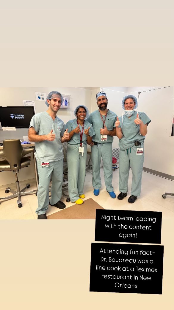 UChicago Surgery Residents tweet media