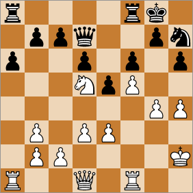 ChessPatterns1's tweet image. Find the Worst Losing Move. How To Not Play Against a Grandmaster - BLACK TO PLAY - 20. ... c6 21.Nb6 Qc7 22.Nxa8 Rxa8 1-0 dlvr.it/TGZHb3