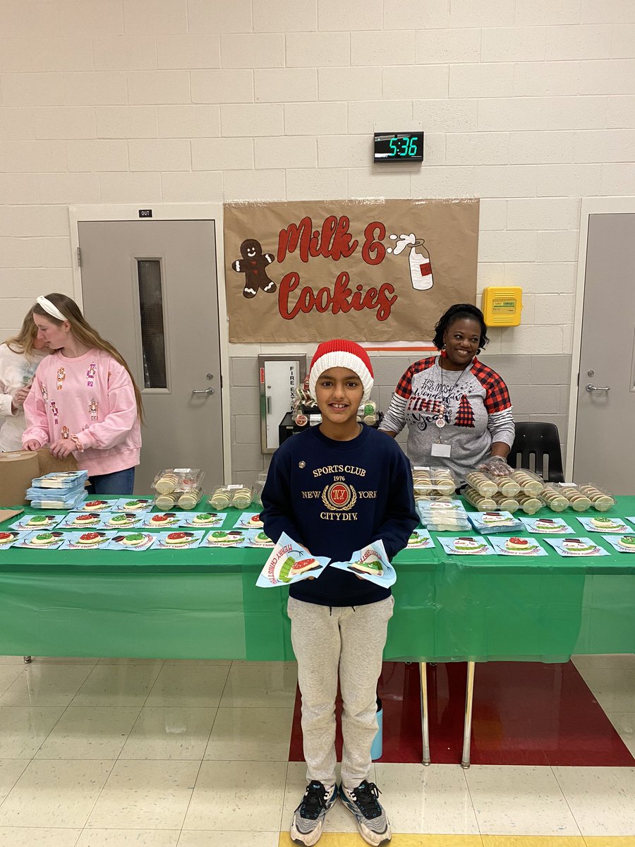 Milk and Cookies with Santa at BSE!!!@drrusselldyer <a href="/cville_schools/">Collierville Schools</a>
