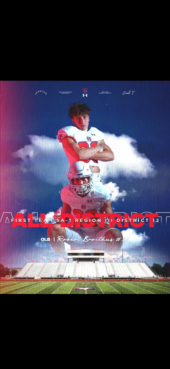 RBraitkrus33's tweet photo. 1st team all district!
@BudaHaysFB https://t.co/i7Etfu5o5u