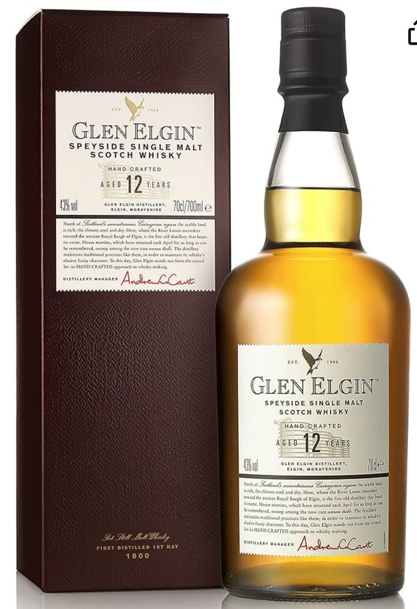 【ウイスキー終売情報】
グレンエルギン12年終売です。
商品戦略に基づき全世界で終売とのことです。

グレンエルギン12年（正規品） ￥6,500（税込）

送料・代引手数料別でご配送可能です。
ご予約希望の方は下記事項記載の上DMまでご連絡お願い致します。

グレンエルギン12年購入希望です