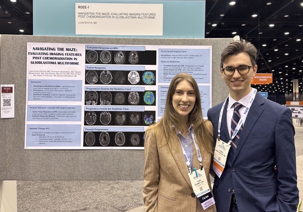 Luiza Giuliani Schmitt, MD (@giuliani_luiza) on Twitter photo Sharing some of the lessons I’ve learned over the past year, with images selected by my favorite neuroradiologist-to-be, <a href="/ThomazMostarde1/">Thomaz Mostardeiro, MD 🇧🇷</a> (though I might be a little biased). A huge thank you to <a href="/MDohopolski/">Mike Dohopolski MD</a> for your guidance and mentorship!
#RSNA2024 Sharing some of the lessons I’ve learned over the past year, with images selected by my favorite neuroradiologist-to-be, <a href="/ThomazMostarde1/">Thomaz Mostardeiro, MD 🇧🇷</a> (though I might be a little biased). A huge thank you to <a href="/MDohopolski/">Mike Dohopolski MD</a> for your guidance and mentorship!
#RSNA2024